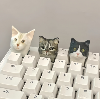 Hand-made Pet Portrait Keycaps